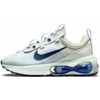 Кроссовки Nike Air Max 2021 женские белые с синем 