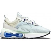 Кроссовки Nike Air Max 2021 женские белые с синем 