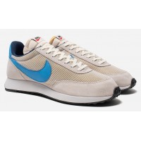 Кроссовки Nike Cortez серые с синим