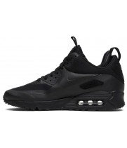 Кроссовки Nike Air Max 90 Mid Winter Black черные