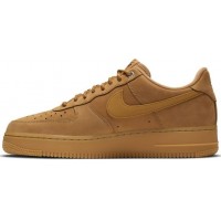 Зимние Nike Air Force 1 Low бежевые