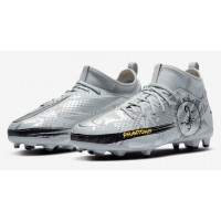 Бутсы Nike Phantom Scorpion серебристые