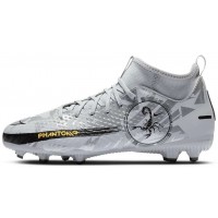 Бутсы Nike Phantom Scorpion серебристые