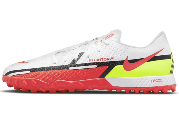 Бутсы Nike Phantom GT2 Academy Dynamic Fit TF белые 