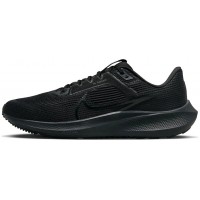 Кроссовки Nike Zoom черные с белой подошвой