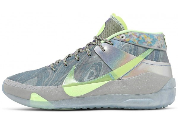 Баскетбольные кроссовки Nike KD13 серые