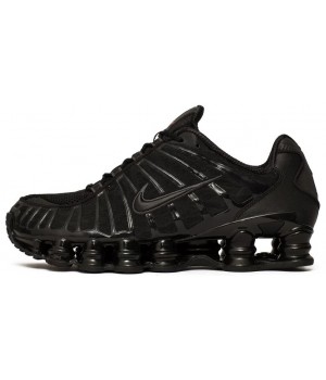 Кроссовки Nike Shox моно черные