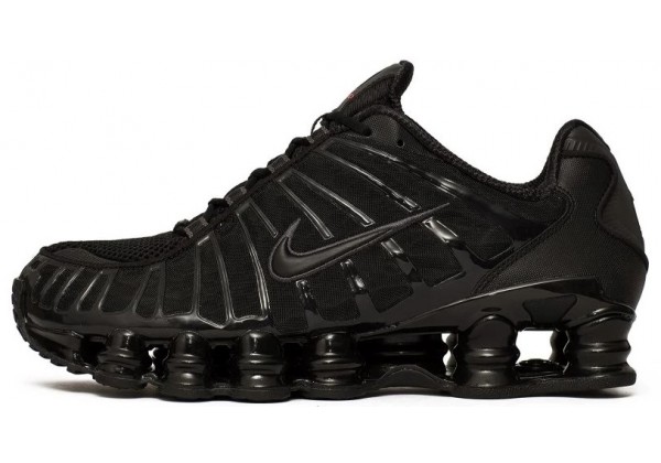 Кроссовки Nike Shox моно черные
