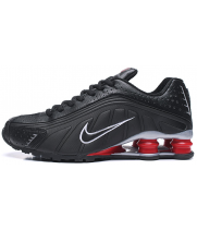 Кроссовки Nike Shox черно-красные