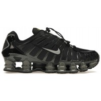 Кроссовки Nike Shox черные с серым