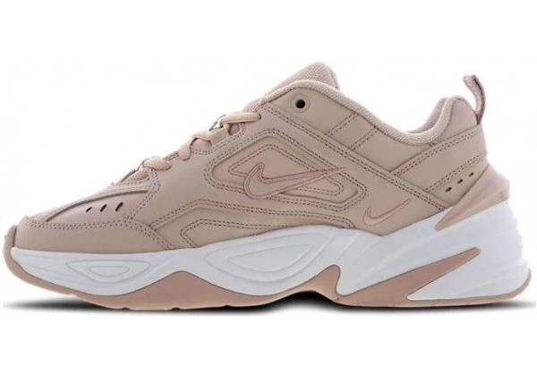 Кроссовки Nike Air Monarch бежевые зимние