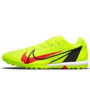 Бутсы Nike Mercurial Vapor 14 Pro TF салатовые