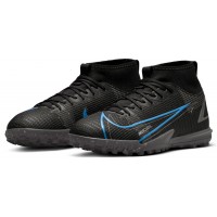 Бутсы Nike Mercurial Superfly 8 Academy IC черные