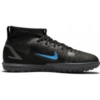 Бутсы Nike Mercurial Superfly 8 Academy IC черные