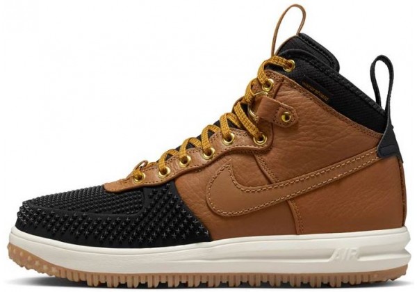 Кроссовки Nike Lunar Force 1 Duckboot Black Wood White