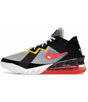 Кроссовки Nike Lebron 18 Low Sylvester vs Tweety черно-белые