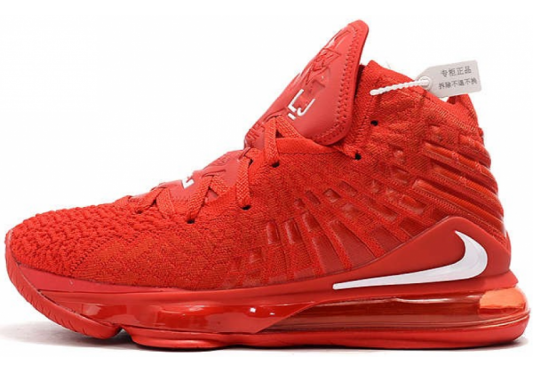 Кроссовки Nike Lebron красные