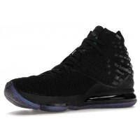 Кроссовки Nike Lebron черные с зеленым