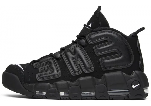Nike Air More Uptempo x Supreme Full Black
