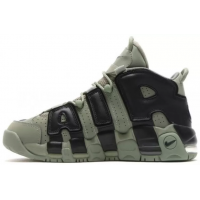 Кроссовки Nike Air More Uptempo 96 хаки с черным