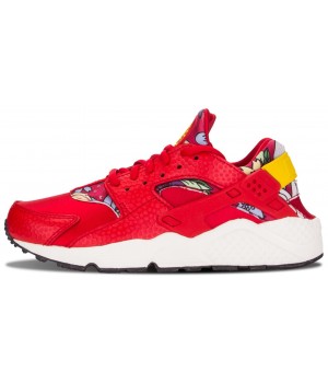 Кроссовки Air Huarache RUN Aloha красные