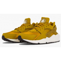 Кроссовки Air Huarache RUN Bronzine желтые