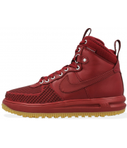 Кроссовки Nike Lunar Force 1 высокие бордовые