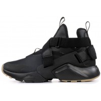 Кроссовки Air Huarache Ultra без шнурков черные