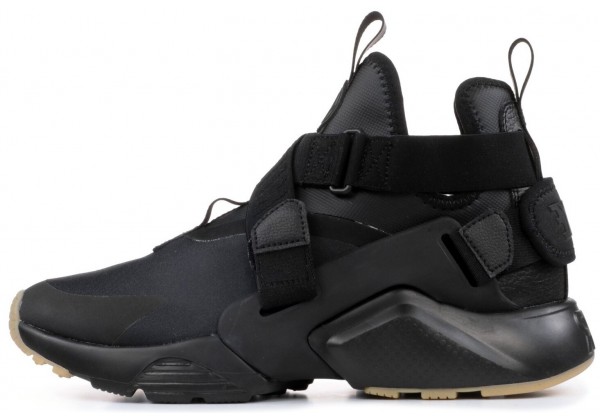 Кроссовки Air Huarache Ultra без шнурков черные