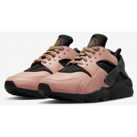 Кроссовки Nike Air Huarache LE черные с бежевым
