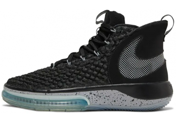  Кроссовки Nike Alphadunk черные с серым 