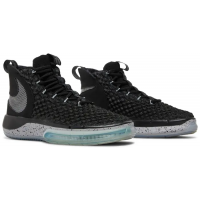  Кроссовки Nike Alphadunk черные с серым 