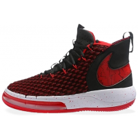  Кроссовки Nike Alphadunk красные с черным
