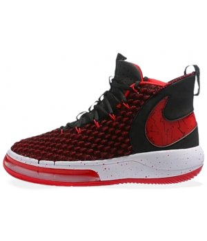  Кроссовки Nike Alphadunk красные с черным
