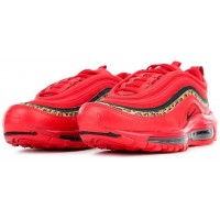 Кроссовки Nike Air Max 97 красные с черным