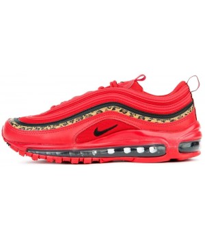 Кроссовки Nike Air Max 97 красные с черным