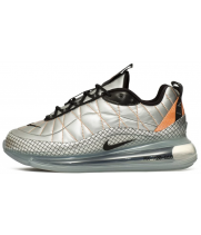 Nike Air Max MX-720-818 Metallic Silver Black Total Orange