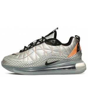 Nike Air Max MX-720-818 Metallic Silver Black Total Orange
