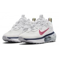 Кроссовки Nike Air Max 2021 женские белые с розовым 