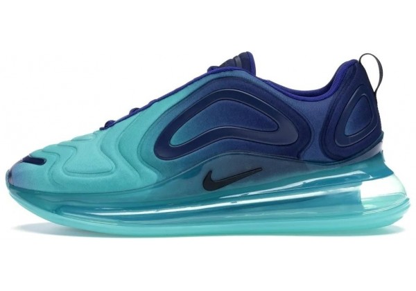 Зимние кроссовки Nike Air Max 720 голубые