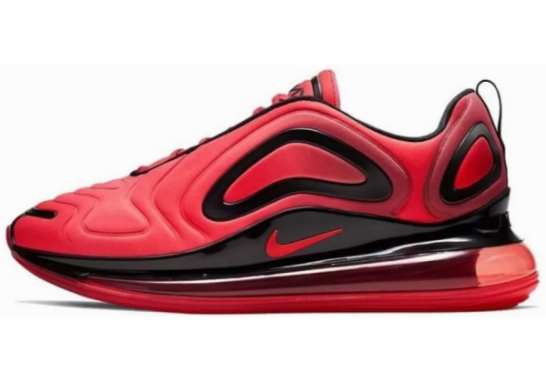 Зимние кроссовки Nike Air Max 720 красные