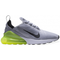Кроссовки Nike Air Max 270 серые с зеленым