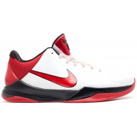 Кроссовки Nike Zoom Kobe 5 Valentine бело-красные 