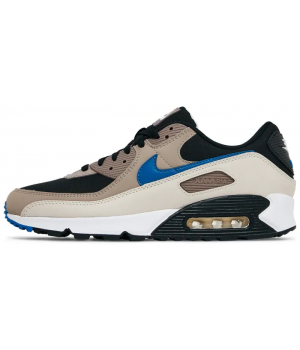 Кроссовки Nike Air Max 90 черно-бежевые 