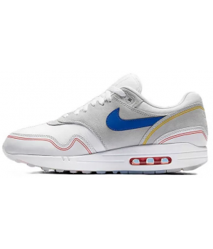 Nike Air Max 1 87 серые с синим