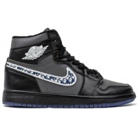 Кроссовки Nike Dior Air Jordan черные