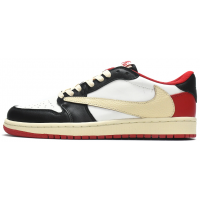 Nike x Travis Scott Air Jordan 1 Low White Red
