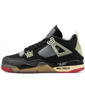 Кроссовки Nike Air Jordan 4 темно-серые