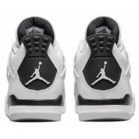Nike Air Jordan 4 Retro GS Military Black с мехом