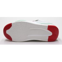 Кроссовки Nike женские Jordan 4 белые с зеленым